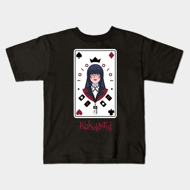 Kakegurui Kids T-Shirt by Chofy87